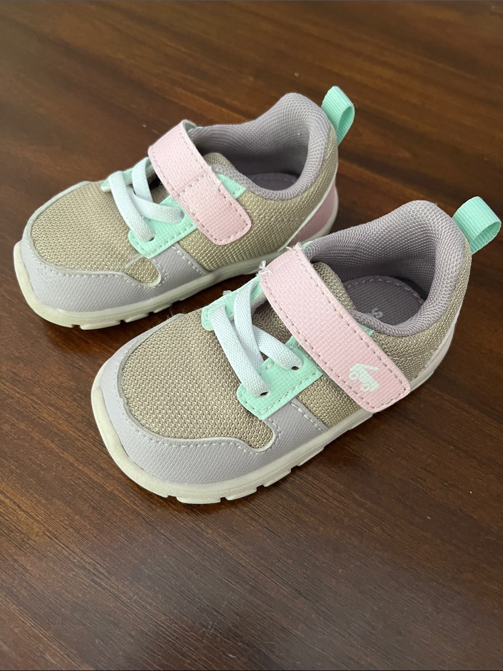 See Kai Run Kids Sneakers Beige Pink Mint
